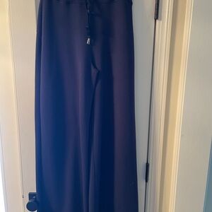 SPANX Air Essentials pull on wide leg pant with drawstring